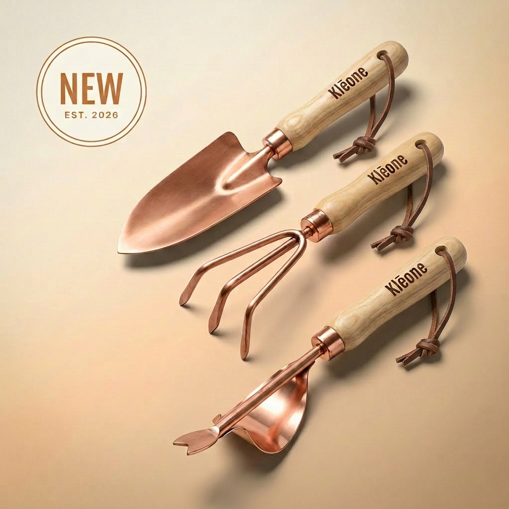 Copper Trio Garden Tool Set